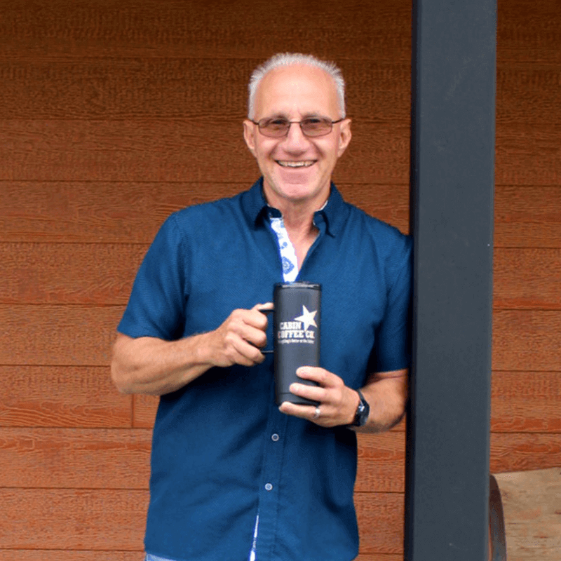 Brad Barber, Co-Founder and CEO of Cabin Coffee Franchising.